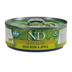 Farmina Kissan Märkäruoka*N&D Prime Cat Wild Boar & Apple 70 g