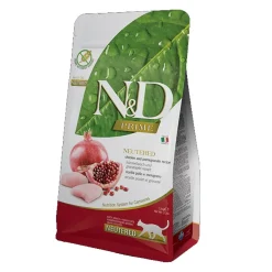 Farmina Kissan Kuivaruoka|Kissan Erikoisruoat*N&D Prime Neutered Cat Chicken & Pomegranate 1,5 kg