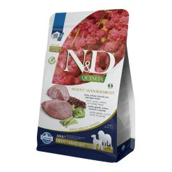 Farmina Koiranruoat Erityistapeisiin|Koiran Kuivaruoka*N&D Quinoa Dog Weight Management Lamb M/L
