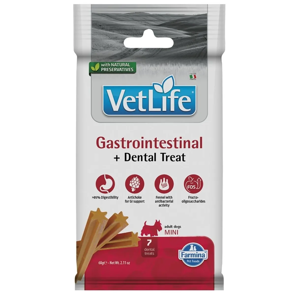 Farmina Hammasherkut*VF Dog Gastro Mini 60g