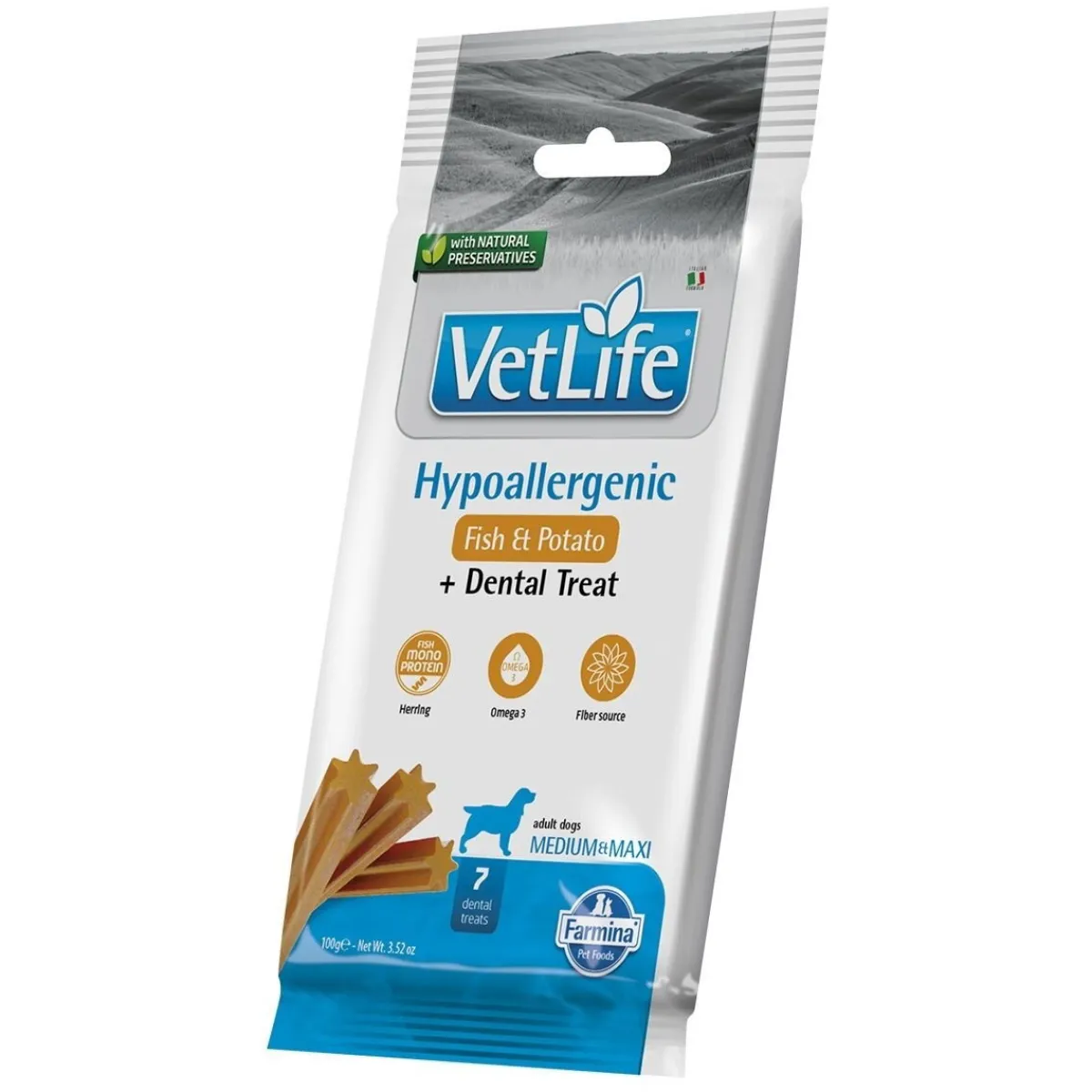 Farmina Hammasherkut*VF Dog Hypo Fish M/L 100g