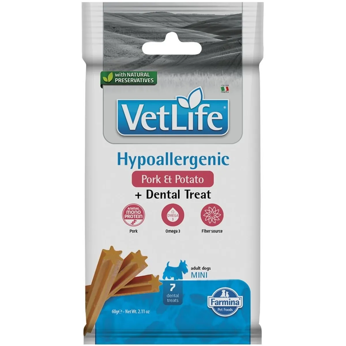 Farmina Hammasherkut*VF Dog Hypo Pork Mini 60g