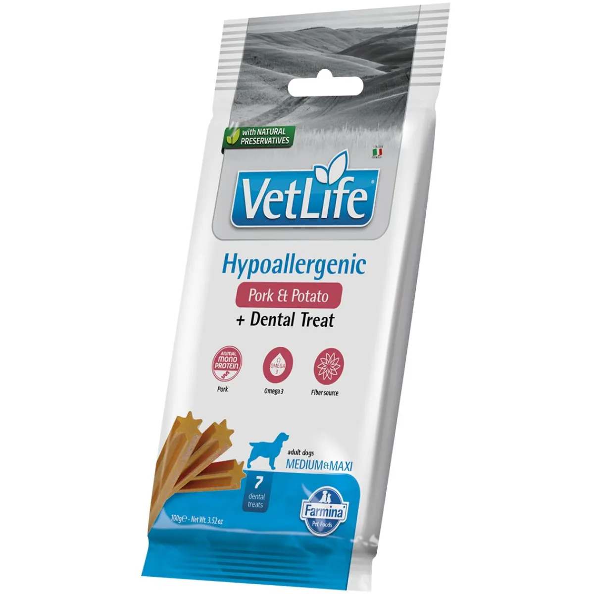 Farmina Hammasherkut*VF Dog Hypo Pork M/L 100g