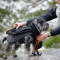 Feel Active Koiran Vaatteet|Koiran Sadetakki*Kiruna koiran sadetakki musta