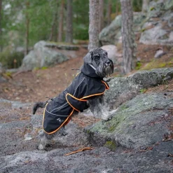 Feel Active Koiran Vaatteet|Koiran Sadetakki*Kiruna koiran sadetakki musta