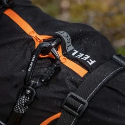 Feel Active Koiran Vaatteet|Koiran Sadetakki*Kiruna koiran sadetakki musta