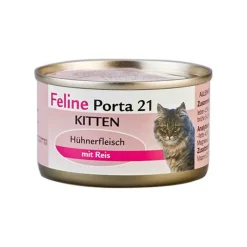 Feline Porta 21 Kissan Märkäruoka*Kitten Kana & Riisi, 90 g