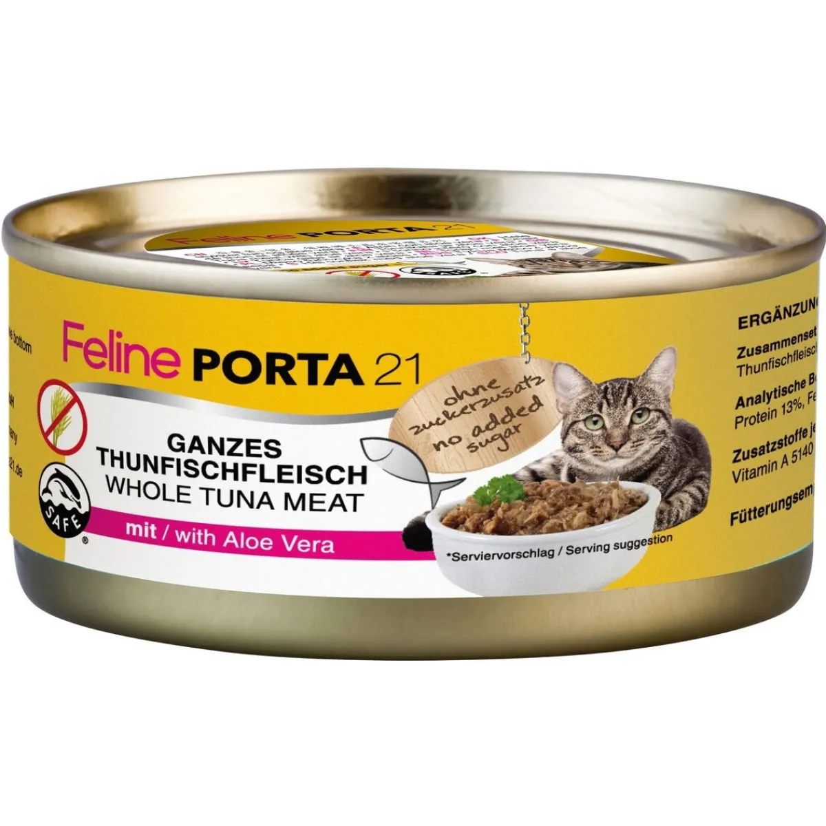 Feline Porta 21 Kissan Märkäruoka*Tonnikala & Aloe Vera