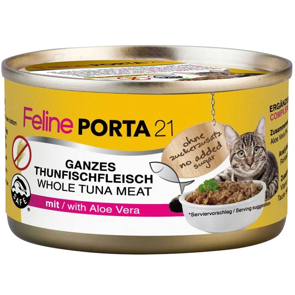Feline Porta 21 Kissan Märkäruoka*Tonnikala & Aloe Vera