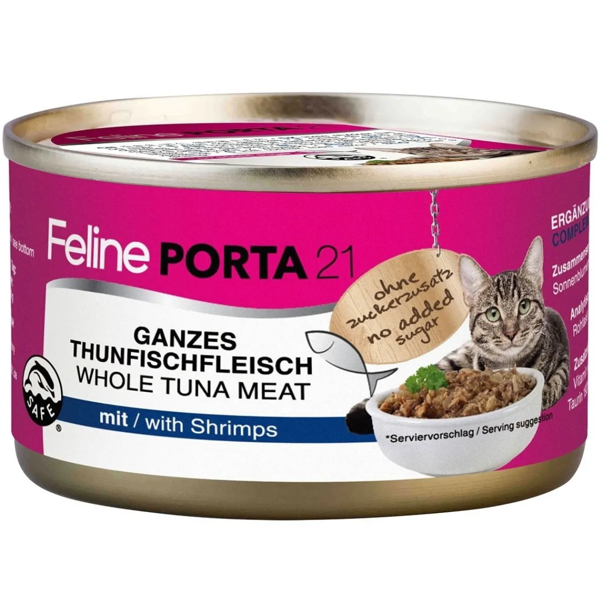 Feline Porta 21 Kissan Märkäruoka*Tonnikala & Katkarapu