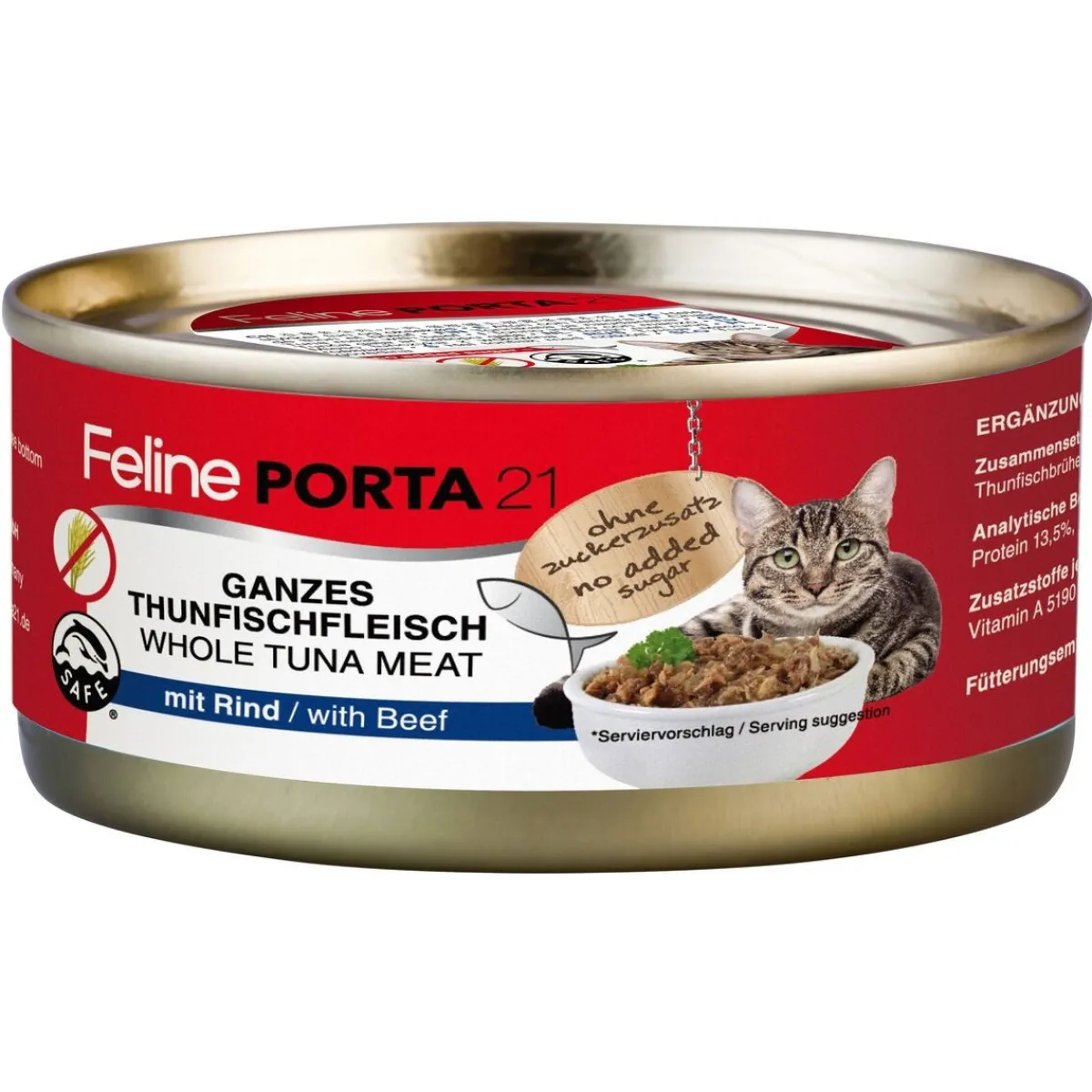 Feline Porta 21 Kissan Märkäruoka*Tonnikala & Nauta