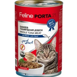 Feline Porta 21 Kissan Märkäruoka*Tonnikala & Nauta