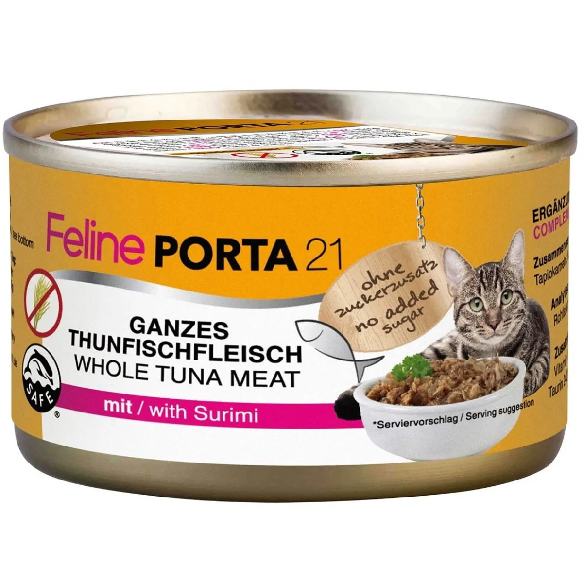 Feline Porta 21 Kissan Märkäruoka*tonnikala & surimi