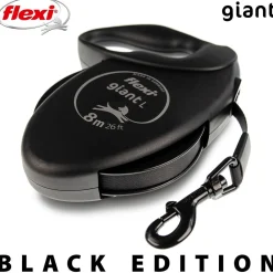 Flexi Koiran Hihnat Ja Flexit*Giant L Black Edition 8m