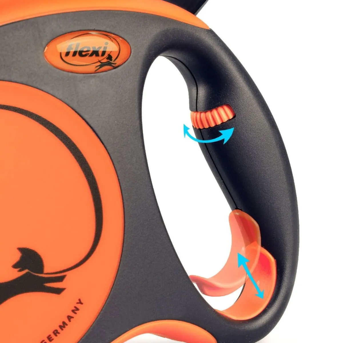 Flexi Koiran Hihnat Ja Flexit*Xtreme Tape, oranssi