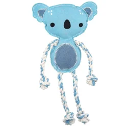 Gaia Koiran Pehmolelut|Koiranpennun Lelut*Organic Cotton koala sininen