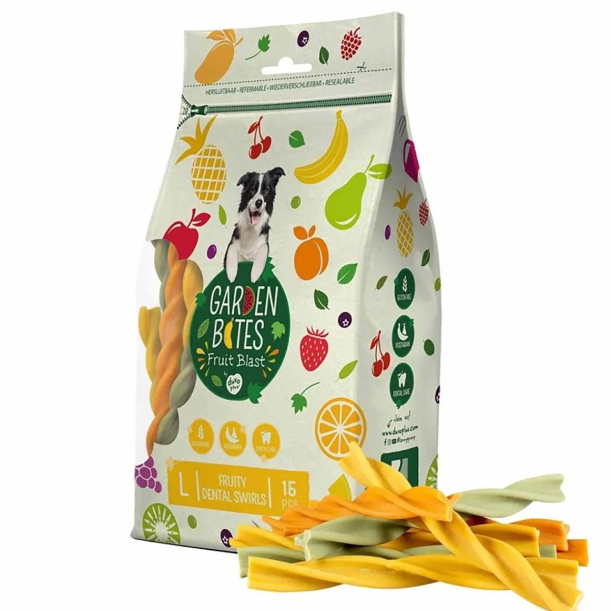 Garden Bites Hammasherkut|Purutikut*Dental Swirls