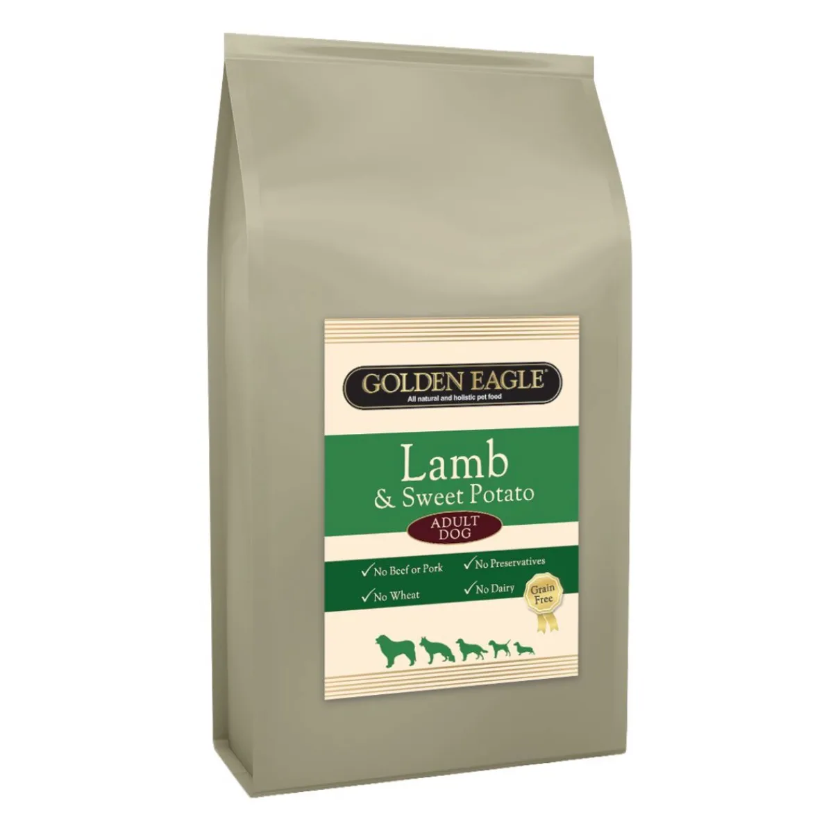 Golden Eagle Koiran Kuivaruoka*Grainfree Lamb & Sweet potato