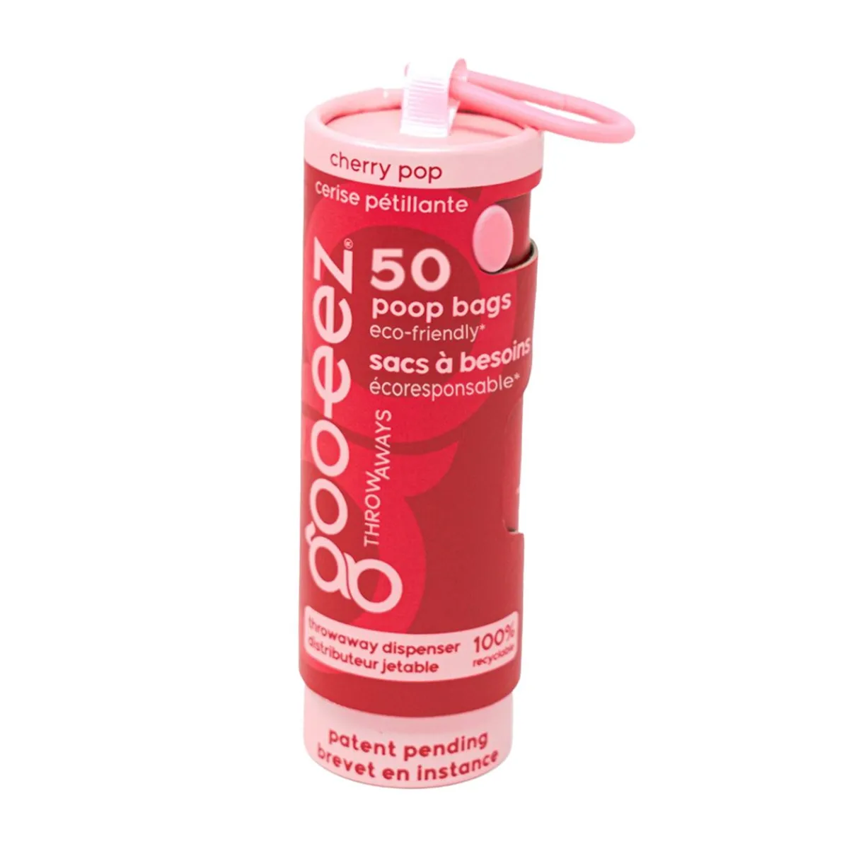 Goo-eez Koirankakan Kerääminen|Uutuudet Koirille*-kakkapussit, cherry pop, 50 kpl
