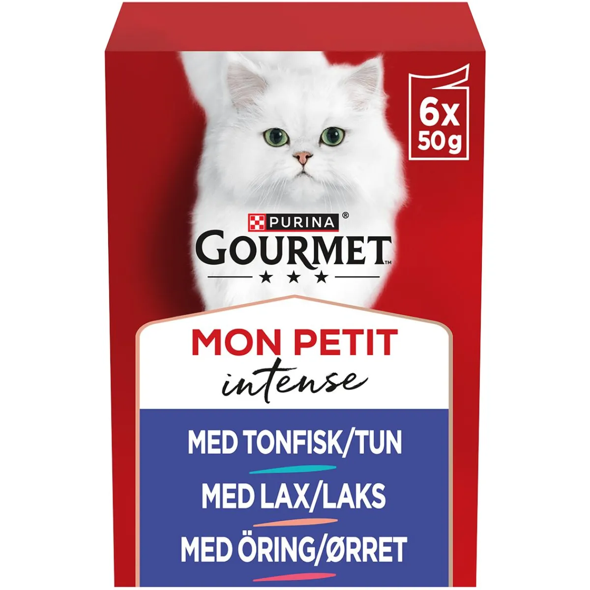 Gourmet Kissan Märkäruoka|Uutuudet Kissoille*Mon Petit Kalalajitelma 6 x 50 g
