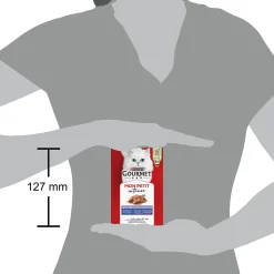 Gourmet Kissan Märkäruoka|Uutuudet Kissoille*Mon Petit Kalalajitelma 6 x 50 g