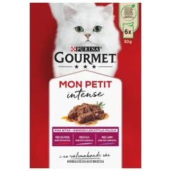 Gourmet Kissan Märkäruoka|Tarjoukset Kissoille*Mon Petit Lajitelma 6x50g