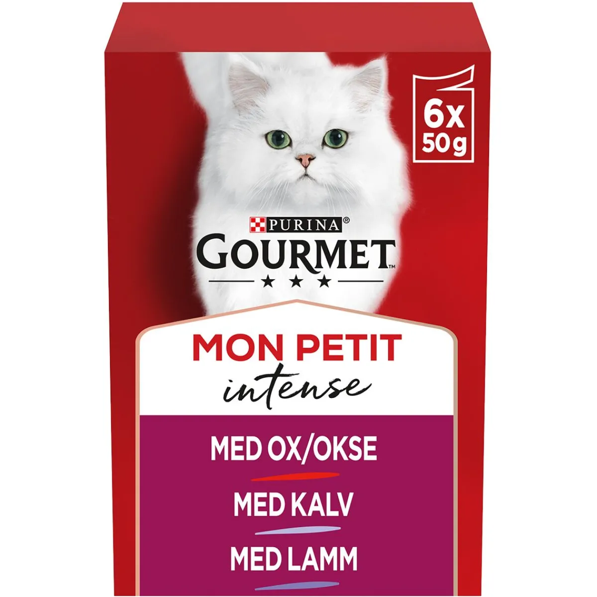 Gourmet Kissan Märkäruoka|Tarjoukset Kissoille*Mon Petit Lajitelma 6x50g