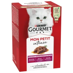 Gourmet Kissan Märkäruoka|Tarjoukset Kissoille*Mon Petit Lajitelma 6x50g