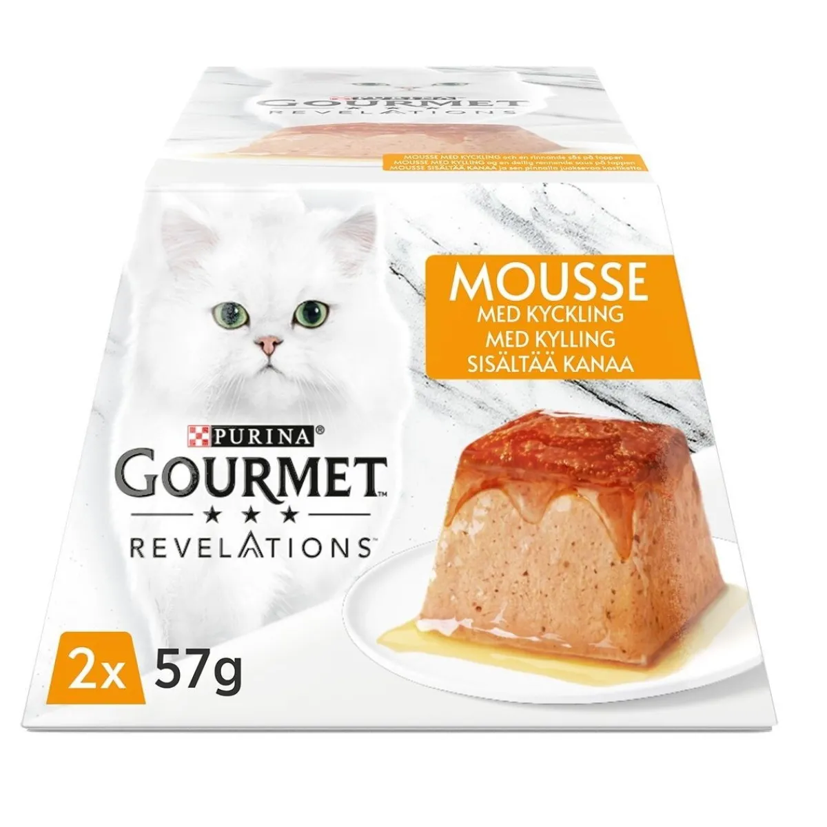 Gourmet Kissan Märkäruoka|Tarjoukset Kissoille*Revelations Chicken 2x57g