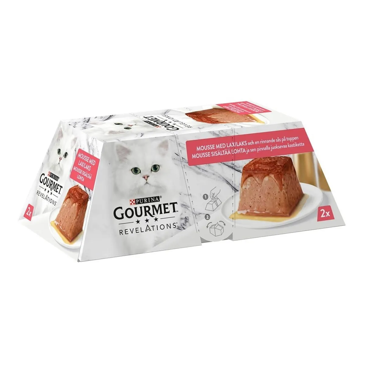 Gourmet Kissan Märkäruoka|Tarjoukset Kissoille*Revelations Salmon 2x57 g