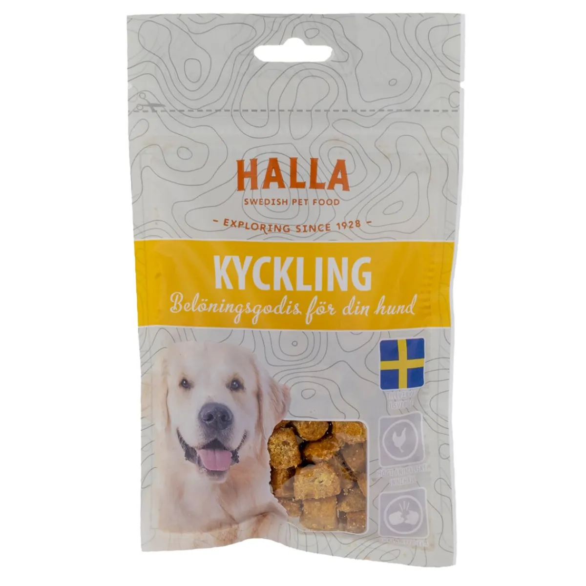 Halla Pet Food Pehmeät Koiran Herkut|Pikkuherkut Ja Treeninamit*Halla-kanaherkut 80 g