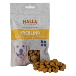 Halla Pet Food Pehmeät Koiran Herkut|Pikkuherkut Ja Treeninamit*Halla-kanaherkut 80 g