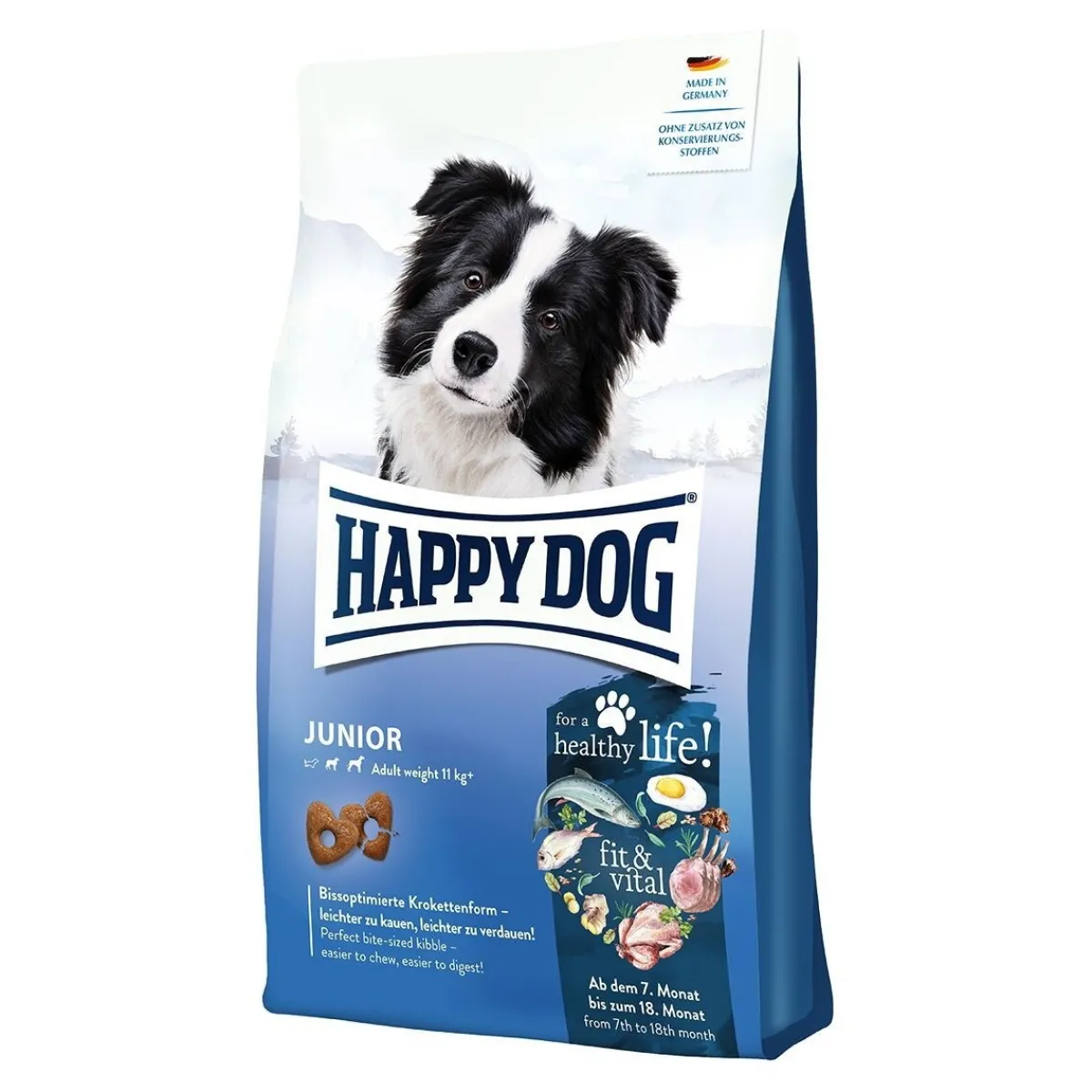 Happy Dog Penturuoka|Koiran Kuivaruoka*Fit&Vital Junior 10kg
