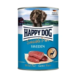 Happy Dog Koiran Märkäruoka Ja Makkarat*Sweden, riista 400 g