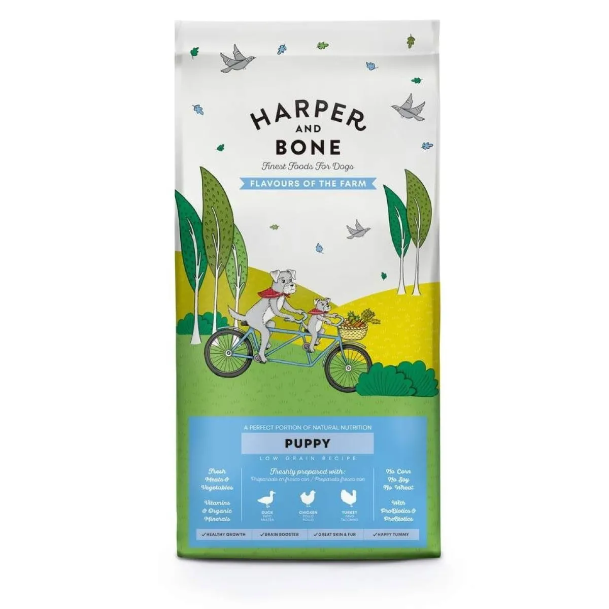 Harper and Bone Tarjoukset Koirille|Penturuoka*Dog Puppy Flavours Farm