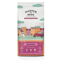 Harper and Bone Koiranruoat Erityistapeisiin|Koiran Kuivaruoka*Harper & Bone Dog Senior/Light Flavours Farm