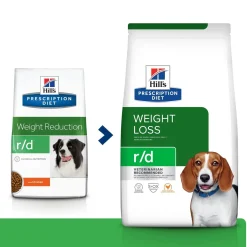 Hill's Prescription Diet Koiran Eläinlääkäriruoka|Koiran Ylipaino*Hill's Canine r/d Weight Reduction
