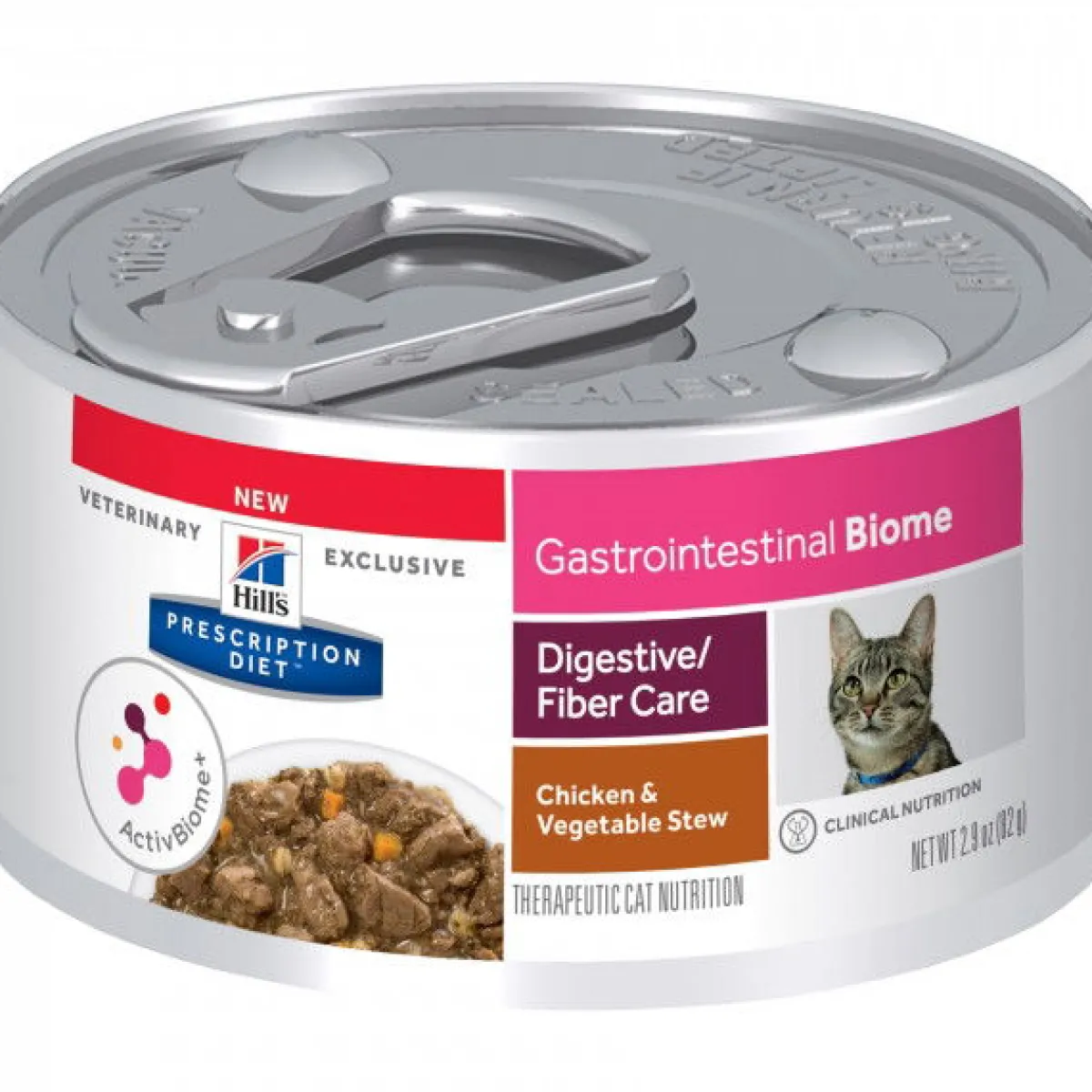 Hill's Prescription Diet Kissan Suolistosairaudet|Kissan Erikoisruoka*Hill's Diet Cat Gastrointestinal Biome Chicken 82g
