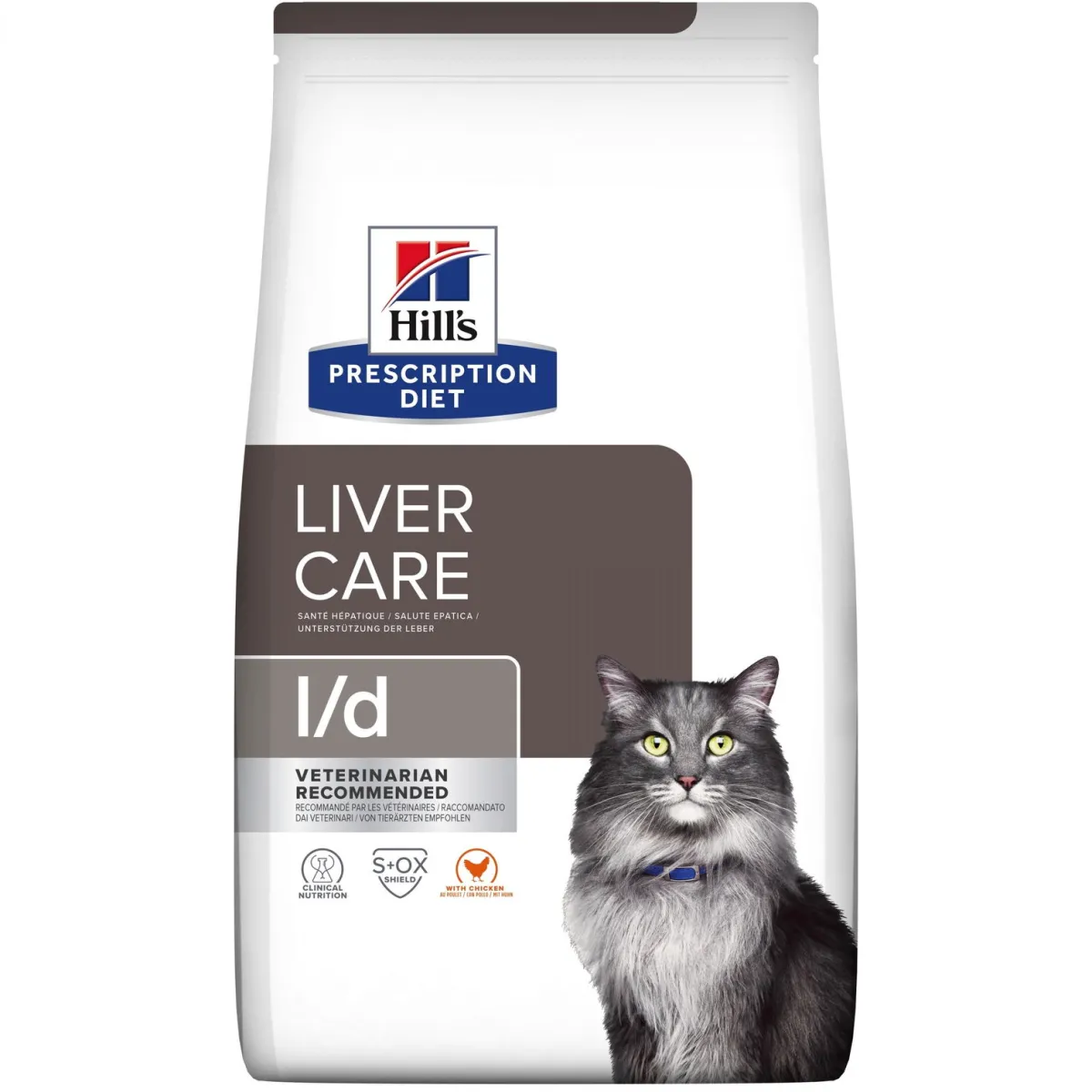 Hill's Prescription Diet Kissan Maksasairaudet|Kissan Erikoisruoka*Hill's Feline l/d Chicken 1,5 kg