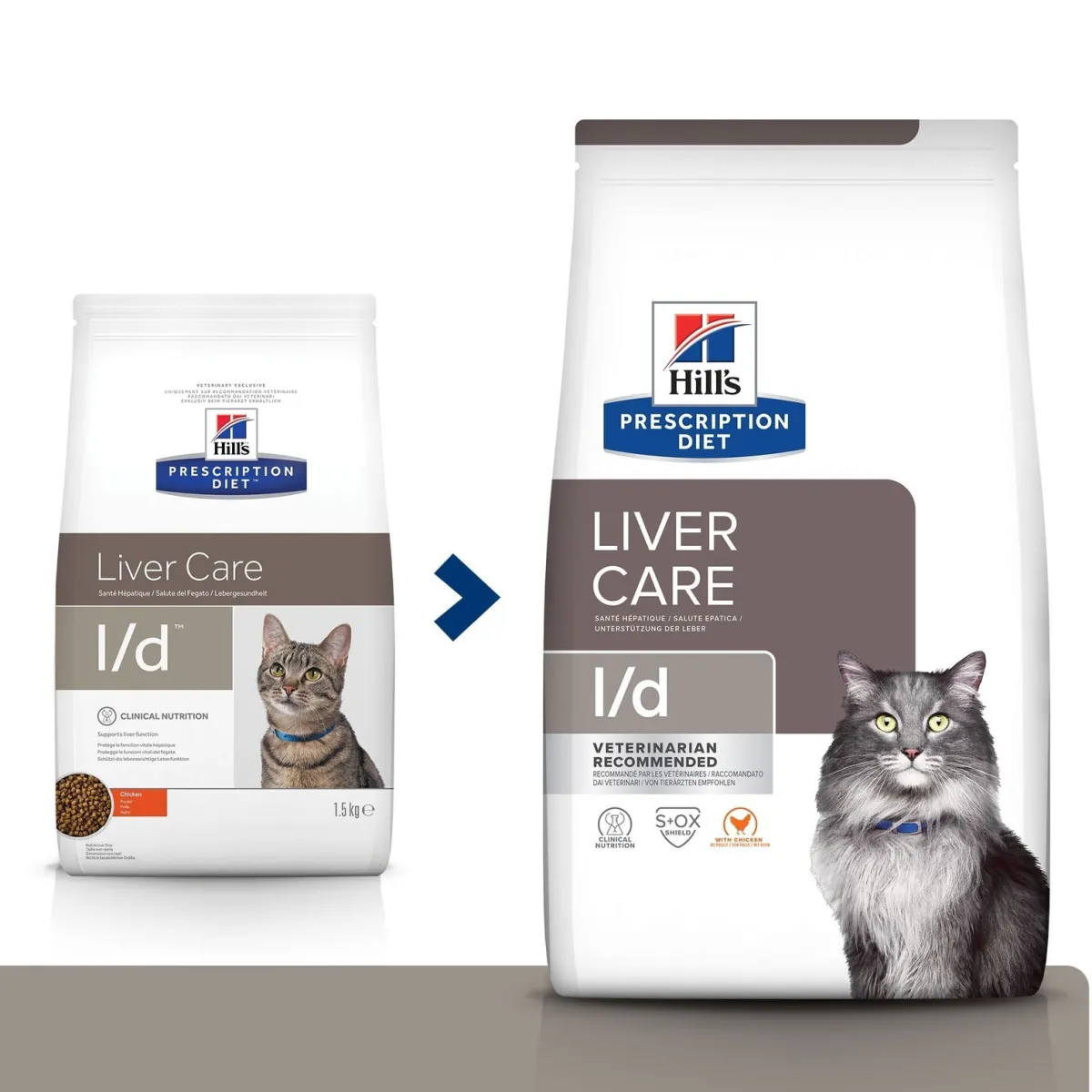 Hill's Prescription Diet Kissan Maksasairaudet|Kissan Erikoisruoka*Hill's Feline l/d Chicken 1,5 kg