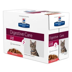 Hill's Prescription Diet Kissan Suolistosairaudet|Kissan Erikoisruoka*Hill's i/d Cat Salmon gravy 12x85g