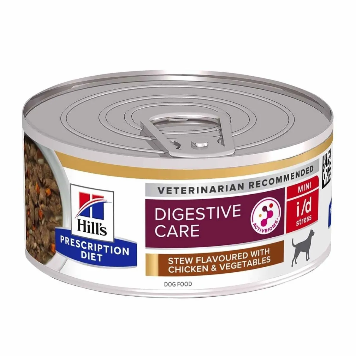 Hill's Prescription Diet Koiran Eläinlääkäriruoka|Koiran Suolistosairaudet*Hill's i/d Stress Mini Stew Dog Chicken&Vegetables 156 g