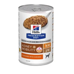 Hill's Prescription Diet Koiran Eläinlääkäriruoka|Koiran Munuaisten Vajaatoiminta*Hill's PD Canine k/d + Mobility wet 370 g