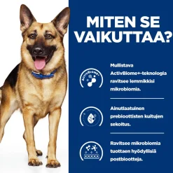 Hill's Prescription Diet Koiran Eläinlääkäriruoka|Koiran Suolistosairaudet*Canine Gastrointestinal Biome Chicken 354 g