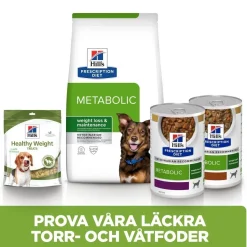 Hill's Prescription Diet Koiran Eläinlääkäriruoka|Koiran Ylipaino*Canine Metabolic Weight Loss & Maintenace Chicken 2x12 kg
