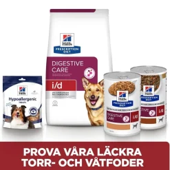 Hill's Prescription Diet Koiran Eläinlääkäriruoka|Koiran Suolistosairaudet*Canine i/d Digestive Care Chicken 2x12 kg