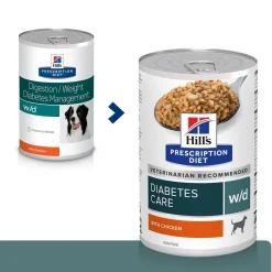 Hill's Prescription Diet Koiran Diabetes|Koiran Eläinlääkäriruoka*Canine Diabetes Care w/d 370 g