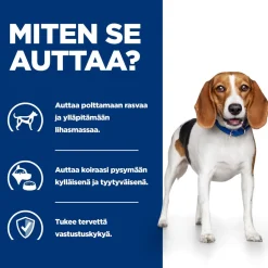 Hill's Prescription Diet Koiran Eläinlääkäriruoka|Koiran Ylipaino*Canine r/d Weight Loss 350 g
