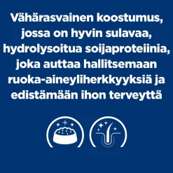 Hill's Prescription Diet Koiran Allergiat|Koiran Eläinlääkäriruoka*dog z/d Low Fat Hydrolysed Soy