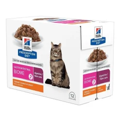 Hill's Prescription Diet Kissan Suolistosairaudet|Kissan Erikoisruoka*Feline Gastrointestinal BIOME 12x85 g